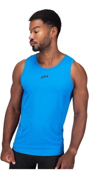 2026 Zhik Hombres Eco Spandex LT Race Camiseta Sin Mangas VST-0140-M-CYA - Cyan